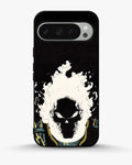 Creslia blazing comic skull phone case - blazing comic skull phone case google pixel 9 pro