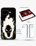 Creslia blazing comic skull phone case general construction specs - blazing comic skull phone case google pixel general specs