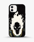 Creslia blazing comic skull phone case - blazing comic skull phone case iphone 12