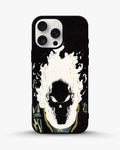 Creslia blazing comic skull phone case - blazing comic skull phone case iphone 13 pro