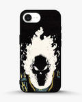 Creslia blazing comic skull phone case - blazing comic skull phone case iphone 16e