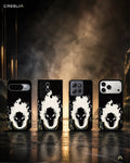 Creslia blazing comic skull phone case - blazing comic skull phone case mobile banner