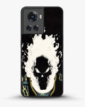 Creslia blazing comic skull phone case - blazing comic skull phone case oneplus 10r