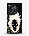 Creslia blazing comic skull phone case - blazing comic skull phone case oneplus 12r