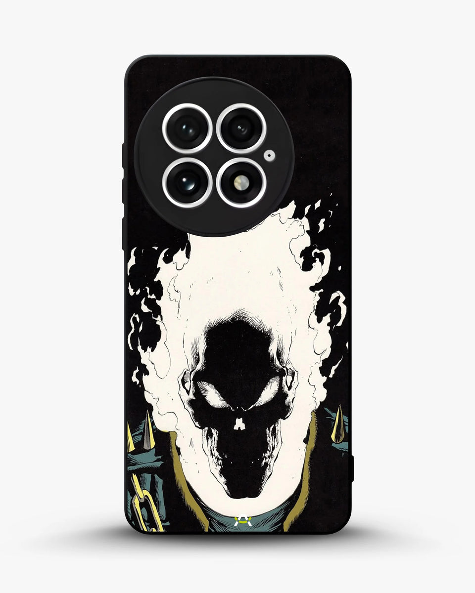 Creslia blazing comic skull phone case - blazing comic skull phone case oneplus 13