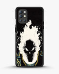 Creslia blazing comic skull phone case - blazing comic skull phone case oneplus 9r