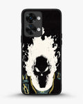 Creslia blazing comic skull phone case - blazing comic skull phone case oneplus nord 2t