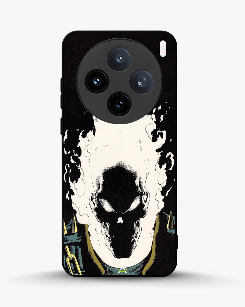 Creslia blazing comic skull phone case - blazing comic skull phone case vivo x100