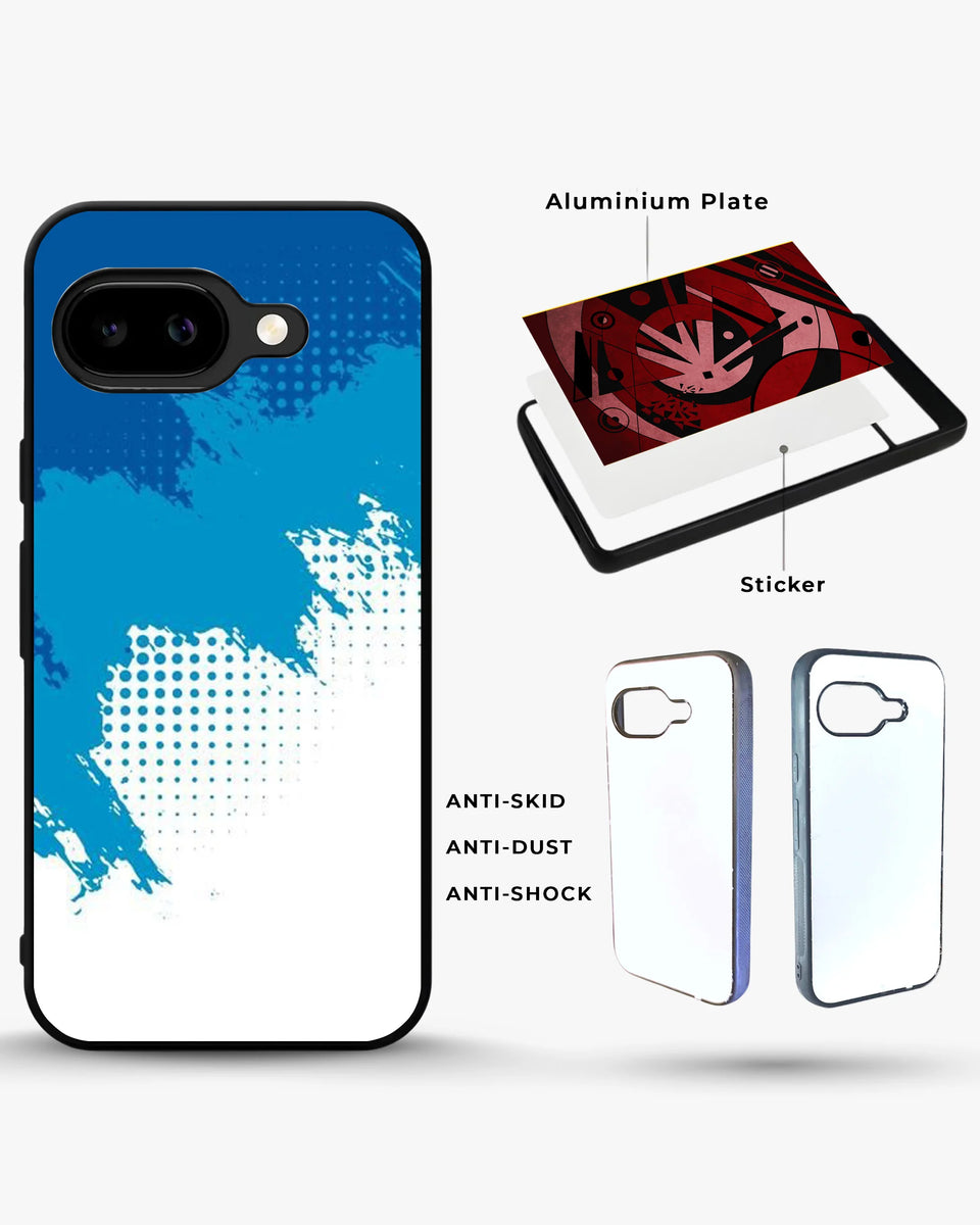 Creslia blue brush strokes phone case general construction specs - blue brush strokes phone case google pixel general specs