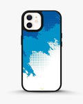 Creslia blue brush strokes phone case - blue brush strokes phone case iphone 12