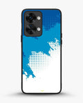 Creslia blue brush strokes phone case - blue brush strokes phone case oneplus nord 2t