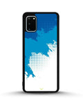 Creslia blue brush strokes phone case - blue brush strokes phone case samsung galaxy s20 fe