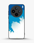 Creslia blue brush strokes phone case - blue brush strokes phone case vivo x100