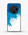 Creslia blue brush strokes phone case - blue brush strokes phone case vivo x200