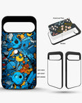 Creslia blue doodle art phone case general construction specs - blue doodle art phone case google pixel general specs 1