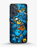 Creslia blue doodle art phone case - blue doodle art phone case oneplus nord ce2
