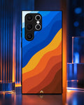 Creslia blue orange wave phone case general construction specs - blue orange wave phone case google pixel general specs 4