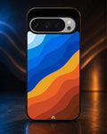Creslia blue orange wave phone case general construction specs - blue orange wave phone case google pixel general specs 6