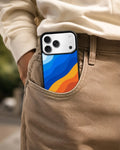 Creslia blue orange wave phone case general construction specs - blue orange wave phone case google pixel general specs 8