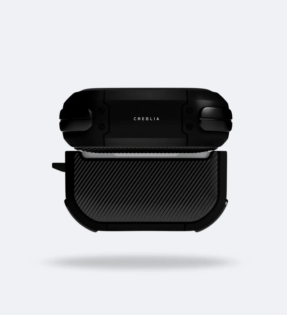 EggShell AirPods Pro 2 Cases Covers - Black - Creslia