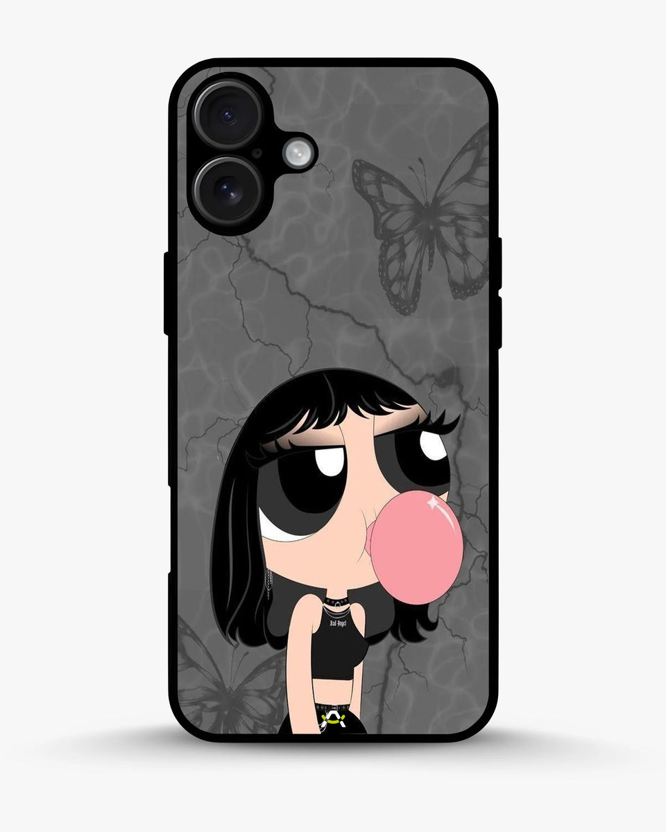 Creslia bubblegum cartoon girl phone case - bubblegum cartoon girl phone case iphone 16 plus