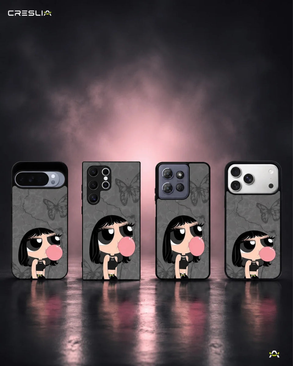 Creslia bubblegum cartoon girl phone case - bubblegum cartoon girl phone case mobile banner