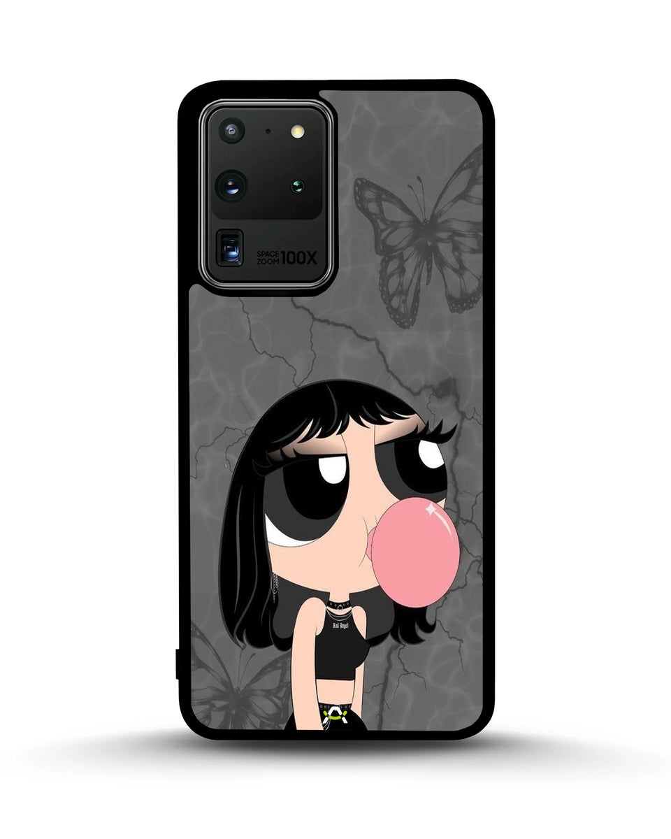 Creslia bubblegum cartoon girl phone case - bubblegum cartoon girl phone case samsung galaxy s20 ultra