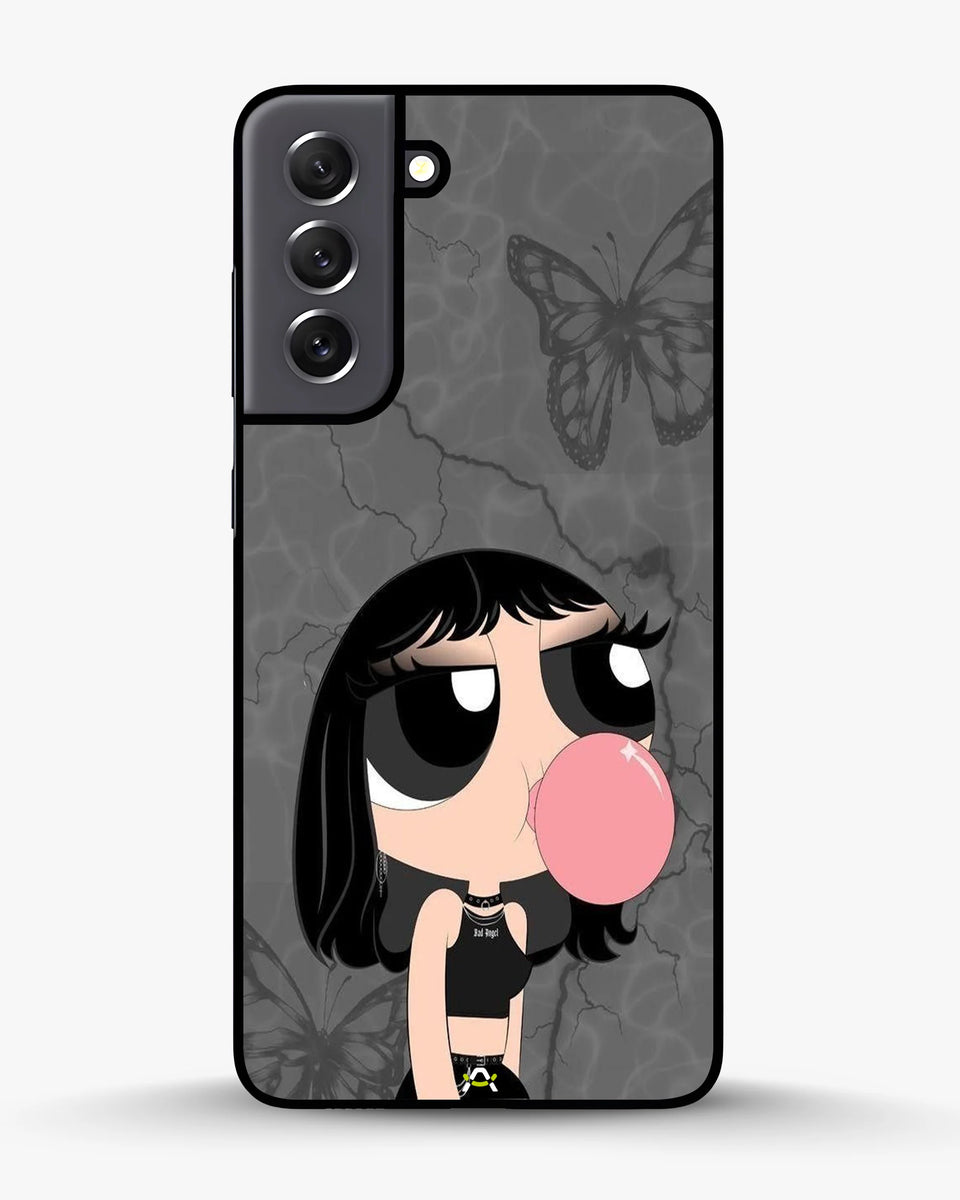 Creslia bubblegum cartoon girl phone case - bubblegum cartoon girl phone case samsung galaxy s21 fe