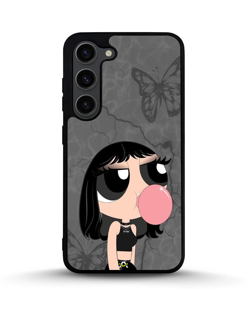 Creslia bubblegum cartoon girl phone case - bubblegum cartoon girl phone case samsung galaxy s23 plus