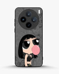 Creslia bubblegum cartoon girl phone case - bubblegum cartoon girl phone case vivo x100