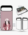 Creslia burgundy hair girl art phone case general construction specs - burgundy hair girl art phone case google pixel general specs 1