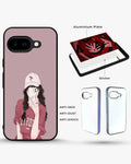 Creslia burgundy hair girl art phone case general construction specs - burgundy hair girl art phone case google pixel general specs