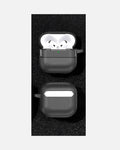 Carbon Texture Case – Rugged Protection with Stylish Design - AirPods 4 – Black - Creslia
