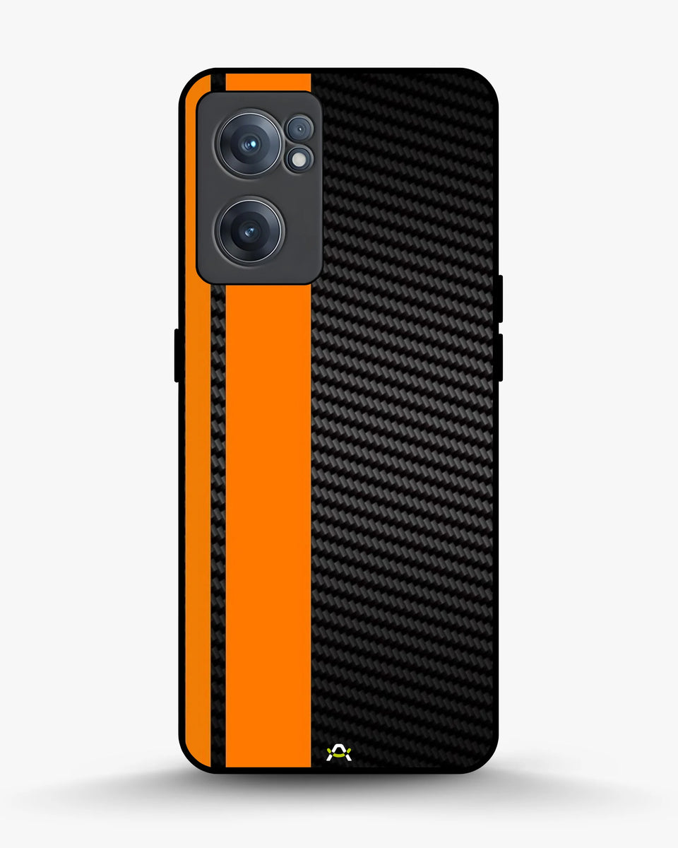 Creslia carbon weave print phone case - carbon weave print phone case oneplus nord ce2