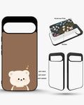 Creslia cartoon bear brown phone case general construction specs - cartoon bear brown phone case google pixel general specs 1
