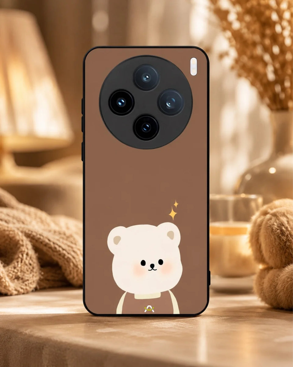 Creslia cartoon bear brown phone case general construction specs - cartoon bear brown phone case google pixel general specs 6