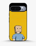 Creslia cartoon box person phone case - cartoon box person phone case google pixel 10 pro xl