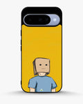 Creslia cartoon box person phone case - cartoon box person phone case google pixel 10