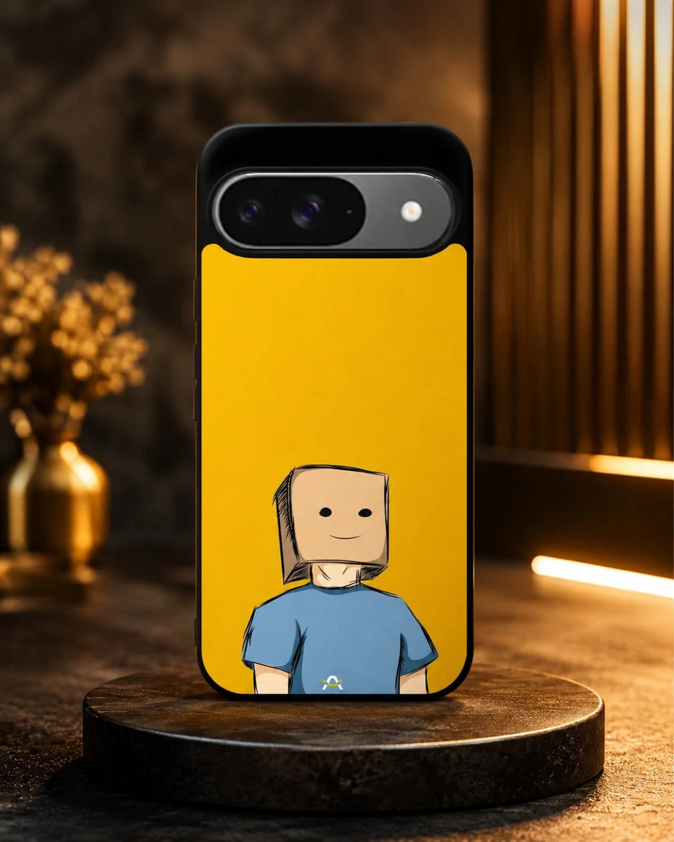 Creslia cartoon box person phone case general construction specs - cartoon box person phone case google pixel general specs 6