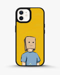 Creslia cartoon box person phone case - cartoon box person phone case iphone 12