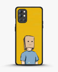 Creslia cartoon box person phone case - cartoon box person phone case oneplus 9r