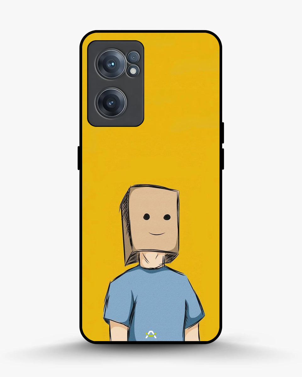 Creslia cartoon box person phone case - cartoon box person phone case oneplus nord ce2