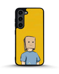 Creslia cartoon box person phone case - cartoon box person phone case samsung galaxy s23 plus