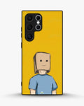 Creslia cartoon box person phone case - cartoon box person phone case samsung galaxy s23 ultra