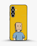 Creslia cartoon box person phone case - cartoon box person phone case samsung galaxy s25 plus
