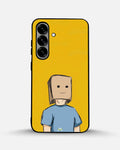 Creslia cartoon box person phone case - cartoon box person phone case samsung galaxy s25