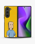 Creslia cartoon box person phone case - cartoon box person phone case samsung galaxy z fold 6