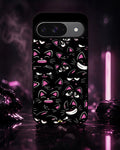 Creslia cartoon cat faces phone case general construction specs - cartoon cat faces phone case google pixel general specs 5
