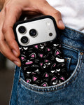 Creslia cartoon cat faces phone case general construction specs - cartoon cat faces phone case google pixel general specs 8