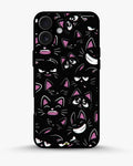 Creslia cartoon cat faces phone case - cartoon cat faces phone case iphone 16